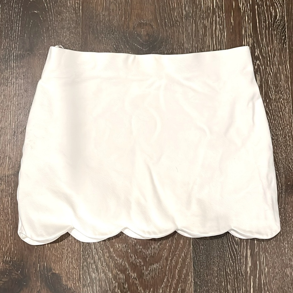 White mini skirt - BOGO